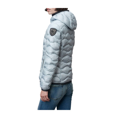 Blauer Piumino corto Piumino Donna Camelia Roller Celeste A24 - BLAUERBLDC03047006047 - 975 - XS - Francavilla Moda